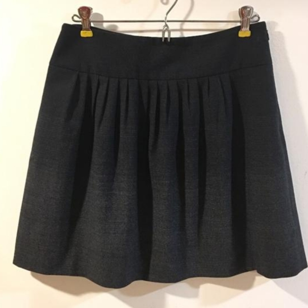 Theory ombre wool mini skirt sz6